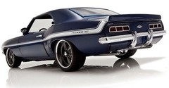 Classic 1969 69 Camaro Chevy Chevrolet Built 1 Vintage Drag Race 24 Car Model 12