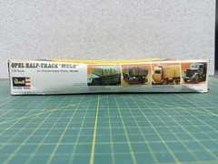 Vintage Revell/Italeri 1/35 Scale Opel Half-Track “Mule” Model Kit #H-2116