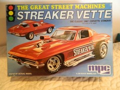MPC Streaker Vette of the classic 1967 Corvette Plastic Model Kit