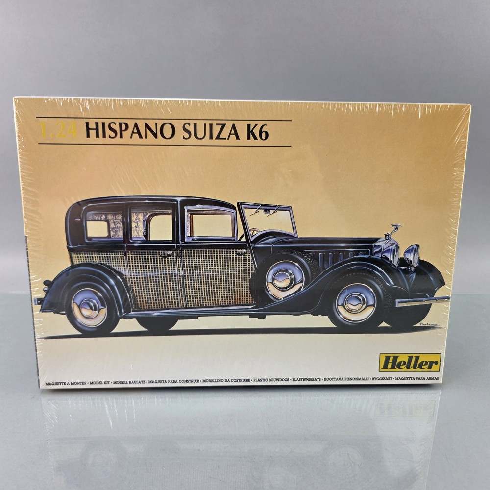 Heller 80704 1/24 Hispano Suiza K6 Model Kit Classic Car Vintage SEALED