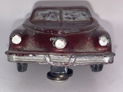 1948 Tucker Torpedo Promo 1/25 Maroon Budd’s Aero Casting – Missing Ashtray