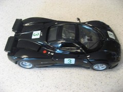Testors Pagani Zonda C12 1:24 Scale Metal Model Kit – Assembled #3 Decals