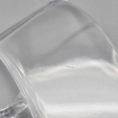 AMT 1/25 1971 71 Ford Mustang Mach 1 Parts Kitbash Clear Glass Windshield Scuff