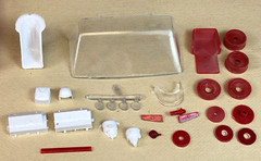 OPEN BOX MPC 1:25 Scale Model Kit RAMCHARGERS DRAGSTER TRANSPORT TRUCK 710-300