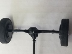 1958 EDSEL CITATION REAR AXLE TIRES & WHEELS from FRANKLIN MINT 1:24 DIECAST