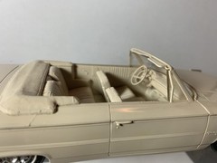 1963 Ford Galaxie 500XL Convertible Original Dealer Promo Model Car