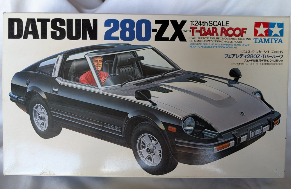 Tamiya Datsun 280ZX 1/24 T-Bar Roof Model Kit Limited Edition Unbuilt Japan