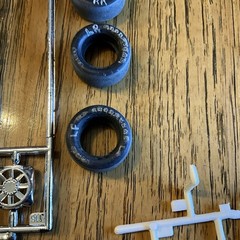 Built Model Car, 1990 Monogram Stock Car STARTED, INCOMPLETE, MODIFIED For Parts