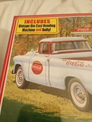 AMT COCA COLA 55 CHEVY CAMEO PICKUP TRUCK MODEL KIT plastic 1:25 Scale AMT1094