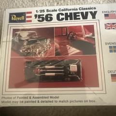 Vintage REVELL ’56 CHEVY CALIFORNIA CLASSICS NEW OLD STOCK FACTORY SEALED 1978