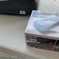 MPC 1986 Chevy El Camino SS w/ Trail Bike 1:25 Model Kit #888/12 NEW Sealed