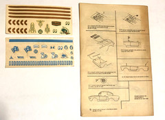 Vintage 1965 Mustang Ford Fastback 3 in 1 Custoimized Model Kit Palmer Plastics