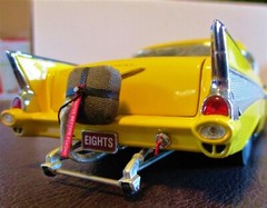 57 Chevy55Chevrolet1957Race Car1:24Dragster1955Built12Metal Model18Carousel YL
