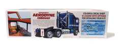 AMT 1/25 KENWORTH AERODYNE CABOVER TRANSPORT TRUCK MODEL KIT # 1463 F/S NEW!