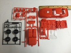 1979 Monogram 1016 Corvette SnapTite 1/32 Scale Model with Decals & Instructions