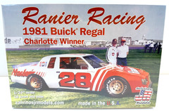 Salvinos 1:25 Scale Ranier Racing 1981 Buick Regal Charlotte Sealed Boxed Model