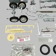 Hubley Packard Dietrich Conv. Victoria 1:22 Metal Kit Unassembled Model