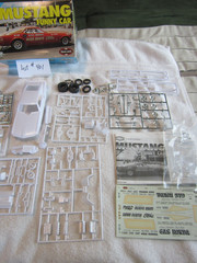POLAR LIGHTS GAS RONDA MUSTANG FUNNY CAR JUNKYAR MODEL KIT LOT #401