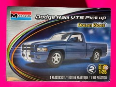 DODGE RAM VTS PICKUP TRUCK MODEL KIT MONOGRAM 1/25 SCALE NEW SEALED COOL LOOK!!