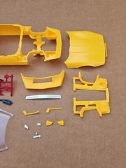 Monogram 1/24 1987 CHEVY CORVETTE ROADSTER INDYCAR OFFICIAL PACE CAR BODY