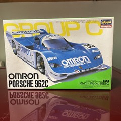HASEGAWA OMRON PORSCHE 962C PLASTIC MODEL KIT Brand New 1:24 SCALE USA SELLER