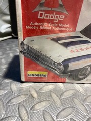 1:25 LINDBERG MODEL KIT COLOR ME GONE 64 DODGE 330 SUPER STOCK (FACTORY SEALED)