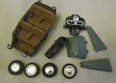 Vintage Entex 1959-62 Rolls Royce Silver Cloud II Kit in 1/24th Scale.