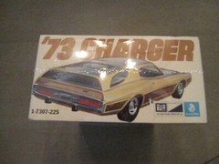MPC 1973 DODGE CHARGER ORIGINAL FACTORY SEALED UNBUILT KIT #1-7307-225