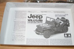 Tamiya, Jeep Willys MB 1/4 Ton 4×4 Truck, Model #35219, Scale 1:35, Open Box