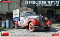 Miniart 1/35 OIL PRODUCTS DELIVERY CAR, LIEFER PRITSCHENWAGEN TYPE #38069 📌USA