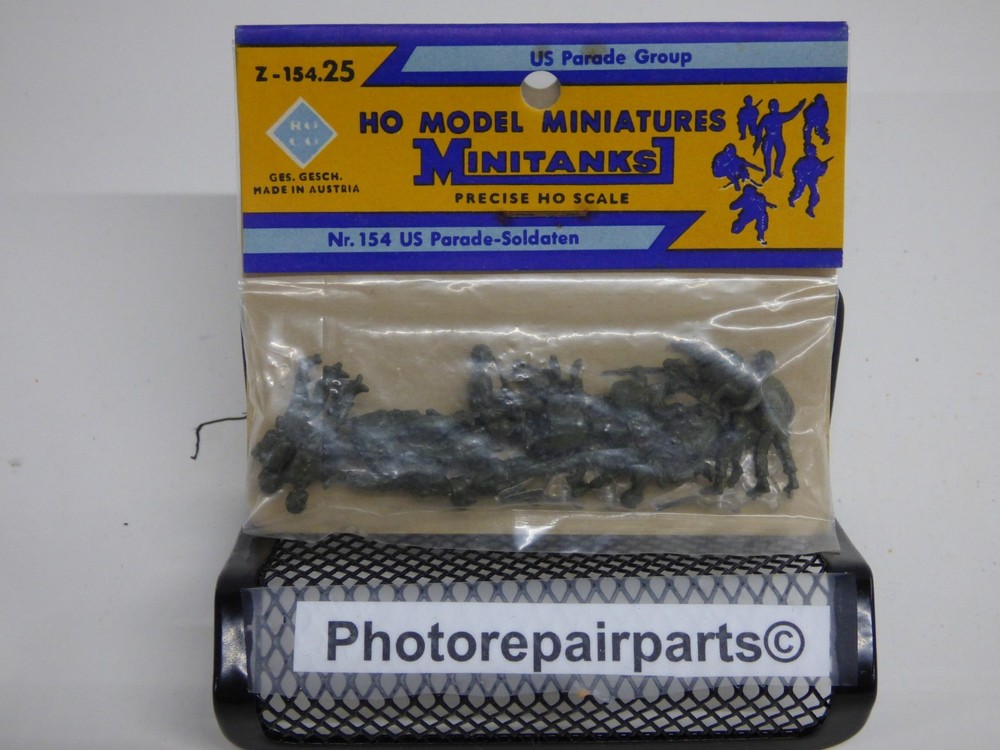 Roco Minitanks (NEW) Z-154 WWII US Parade Group Infantry Soldiers Lot #515Y©