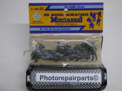 Roco Minitanks (NEW) Z-154 WWII US Parade Group Infantry Soldiers Lot #515Y©