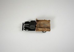 New! SMC-620A 1942 Dodge 1 Ton Truck w/Cast Stake Bed HO-1/87 Scale Clear Resin
