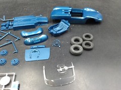 Monogram PC-124 #7 Scarab sports car 1965 issue 1/24 Model Car Mountain nib