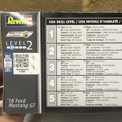 Revell ‘18 Ford Mustang Gt 13 Part Easy Click Model Kit