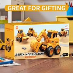 Olbyefly Construction Toys for 2 3 4 5 6 + Year Old 7.8 x 3.7 x 4.7 inches