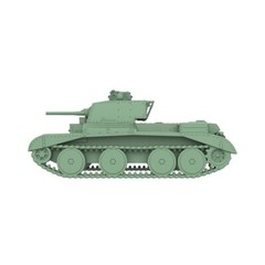 Model Kits 1/100 1/120 1/144 1/160 British A13 MKI Cruiser MkIII Light Tank