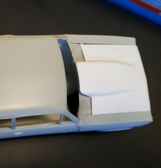LEX’S SCALE MODELING Resin Bubble Hood for ’72* & 69 Nova NEW AMT*/Revell 1/25