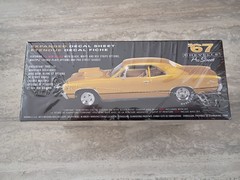 AMT 1967 Chevelle Pro Street 1/25 Scale Plastic Car Model Kit, Factory Sealed