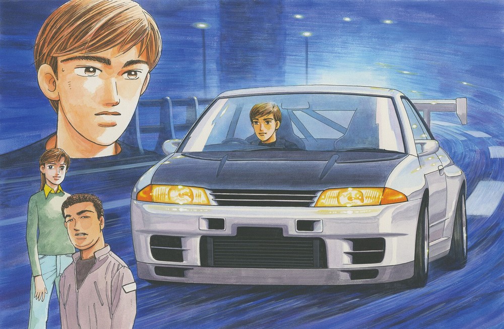 Fujimi 1/24 Wangan Midnight, Nissan Skyline GT-R (R32) Tomoya Plastic Model Kit