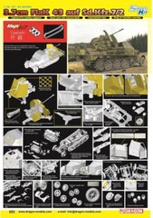 Dragon 1/35 3.7cm FlaK 43 auf Sd.Kfz.7/2 🧶Upgrade: Magic Track🧶#6553📌USA📌