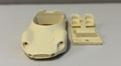 DAM 0098 Miniatures de Collection Rene Bonnet Le Mans ‘62 SPYDER #50 Resin Car