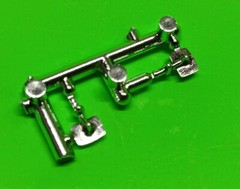 AMT 59 1959 Chrysler Imperial 1/25 Chrome Fender Mounted Mirrors Promo Car Style