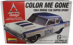 1996 LINDBERG Mode COLOR ME GONE 1964 DODGE 330 SUPER STOCK Kit #72156