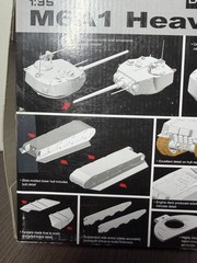 Dragon 1/35 6789 US M6A1 Heavy Tank (Designed during WWII, Trials Only) NIOB
