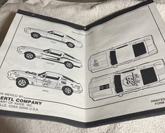 1/25 AMT ’68 Shelby GT-500 Decals & Instructions-See Photos