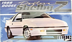 MPC 1988 DODGE DAYTONA SHELBY Z TWO N ONE MODEL KIT 1:25th SCALE FACTORY SEALED!