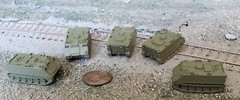 One 1/160 N scale M113 Infantry Fighting Vehicle