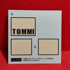 Rally Car Decals 2001 Mitsubishi Lancer Evo 7 1:24 Scale Model Car Part