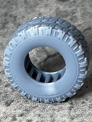 Resin 1/24 Scale “Super Swamper” StyleOff-Road model car wheels, 1/24 1/25 Truck